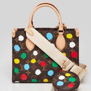 Louis Vuitton x YK Monogram Canvas Dots Onthego PM Bag